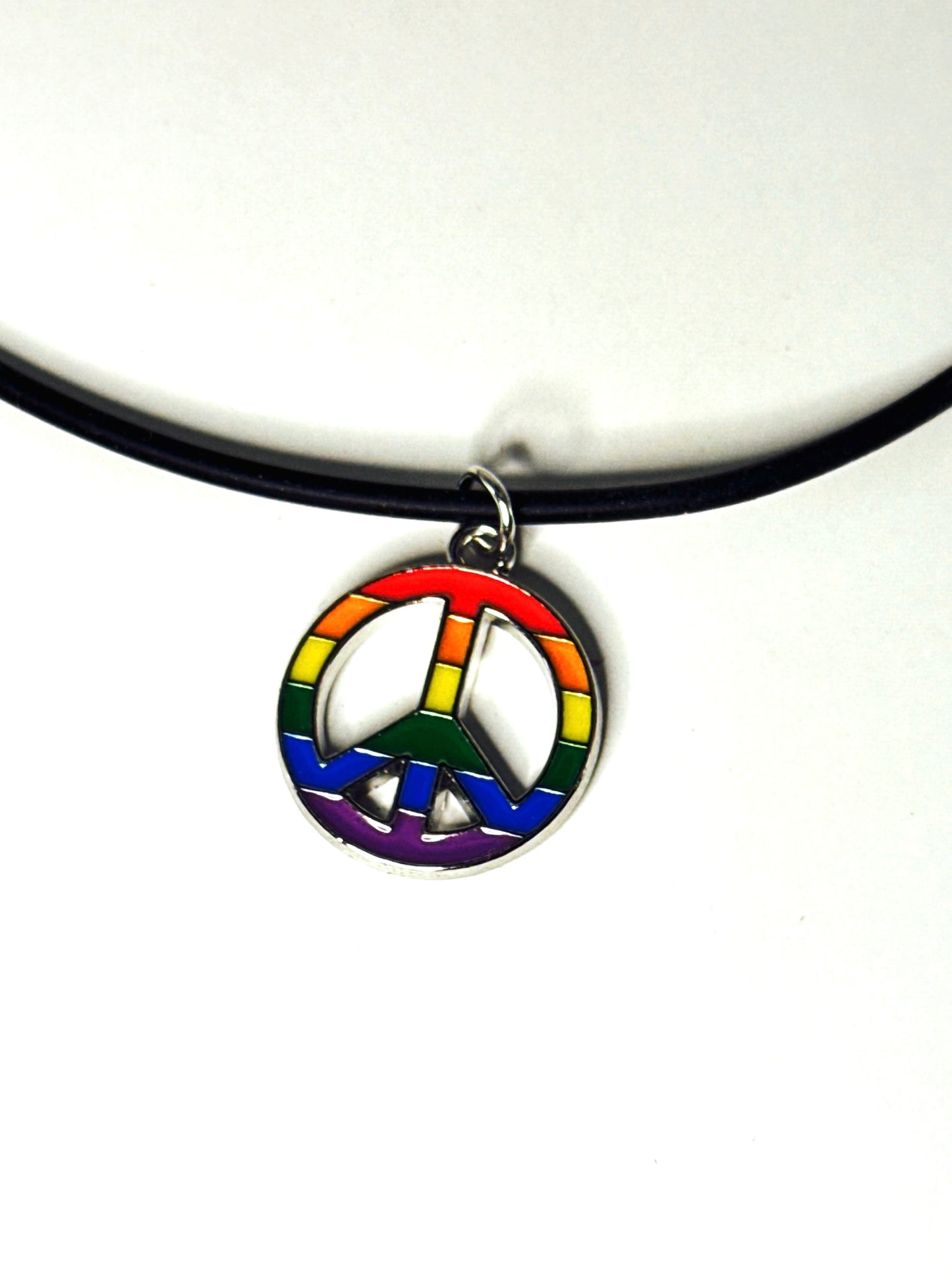 United in Peace Rainbow Necklace