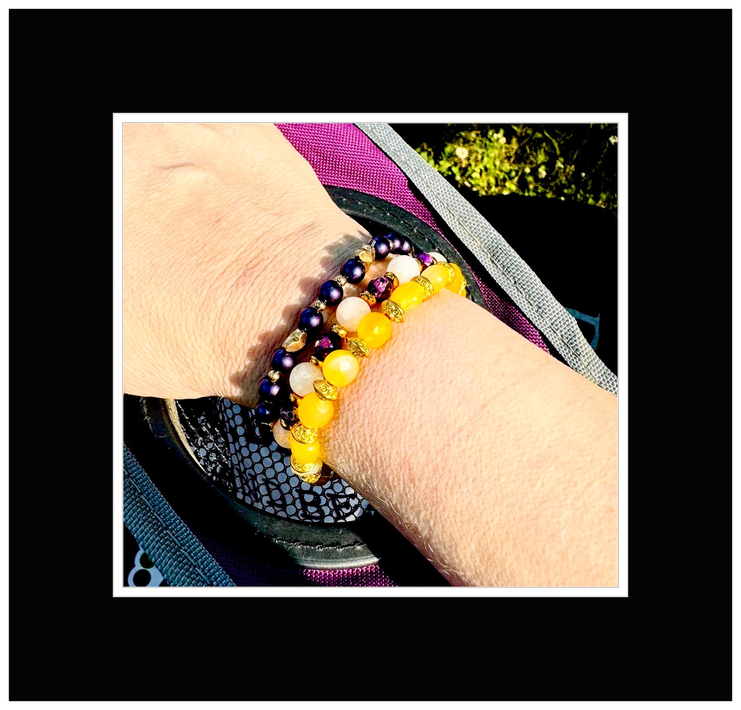 LSU Trio Bracelet Set