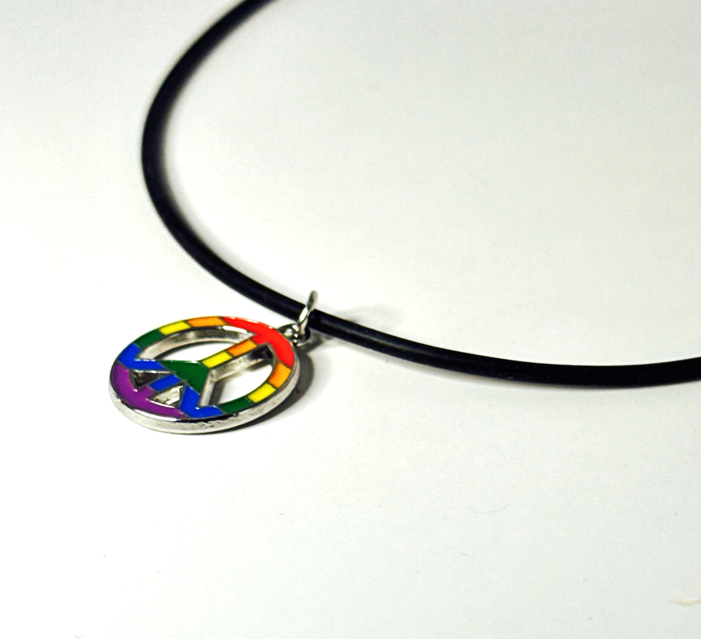 United in Peace Rainbow Necklace