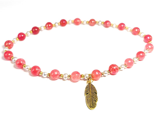 Captivating Jade and Pearl Necklace