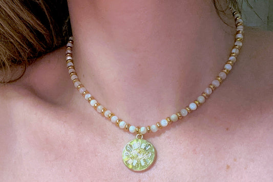 Simply Stunning Medallion Necklace