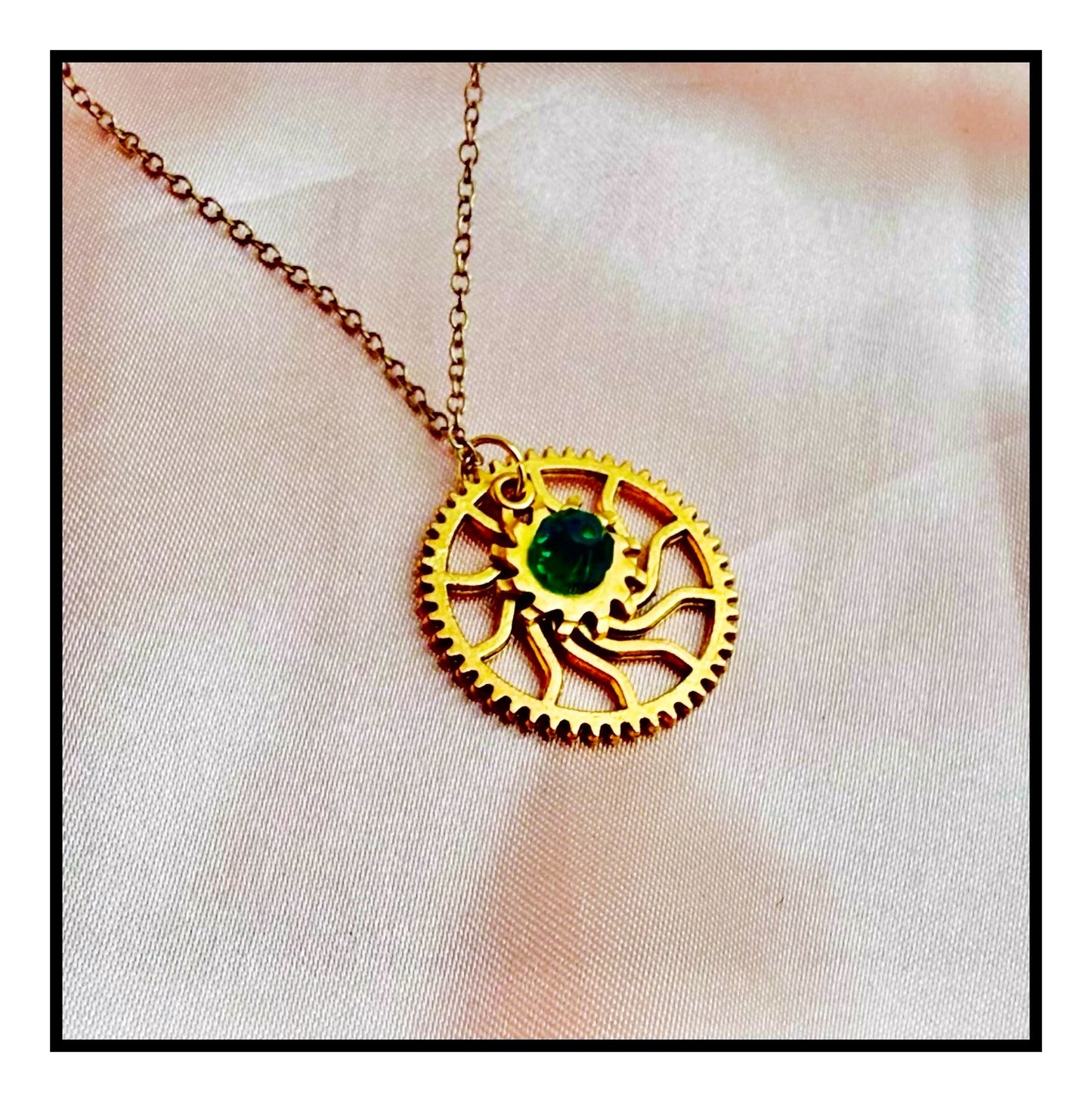 ✨ Elegant Emerald Wave Set✨