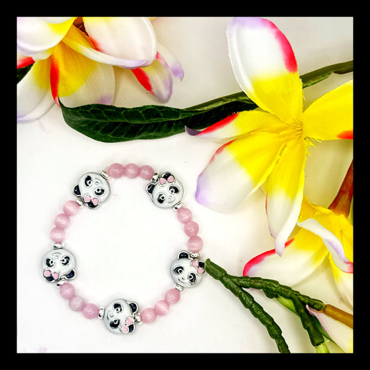 ✨Pink Panda Party Bracelet✨