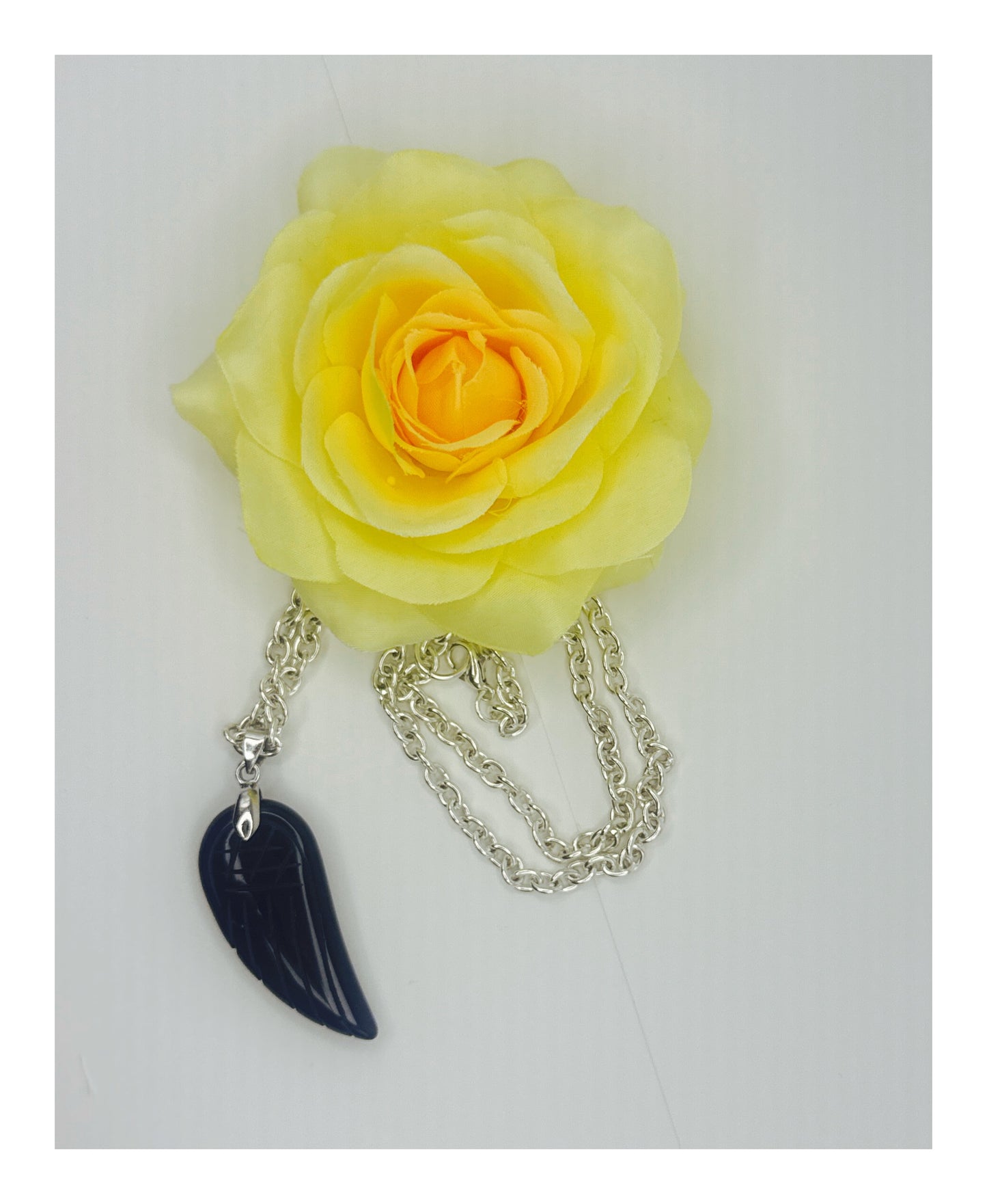 ✨Black Obsidian Power-Pendant Necklace✨