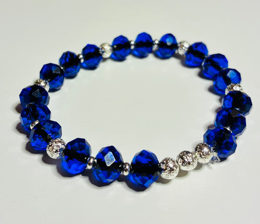 ✨ Blue Blaze Lava-stone Bracelet