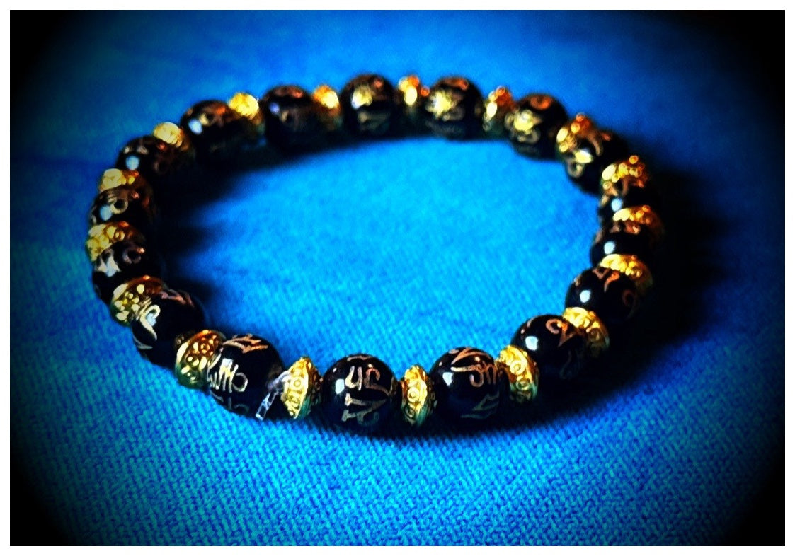 ✨Mysterious Tibetan Etched Bracelet✨