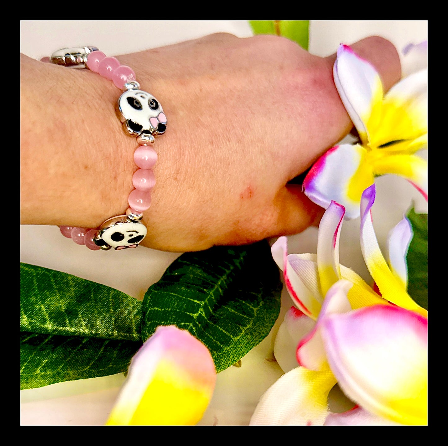 ✨Pink Panda Party Bracelet✨