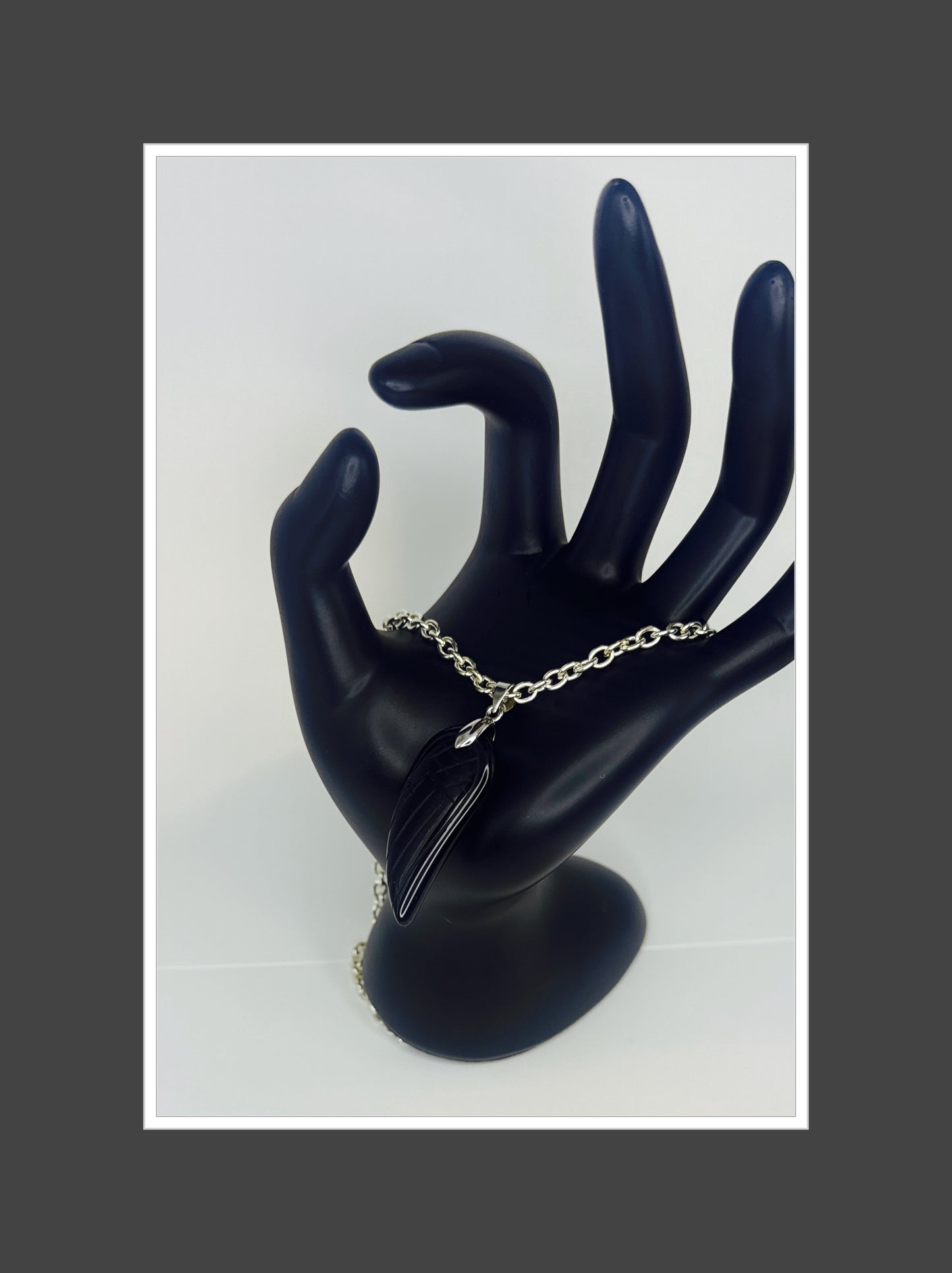 ✨Black Obsidian Power-Pendant Necklace✨
