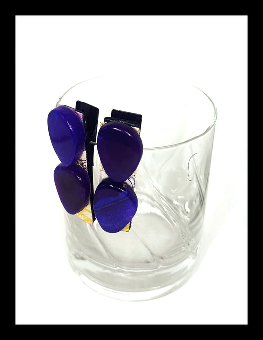 **Poised in Purple Hair Clip Set**