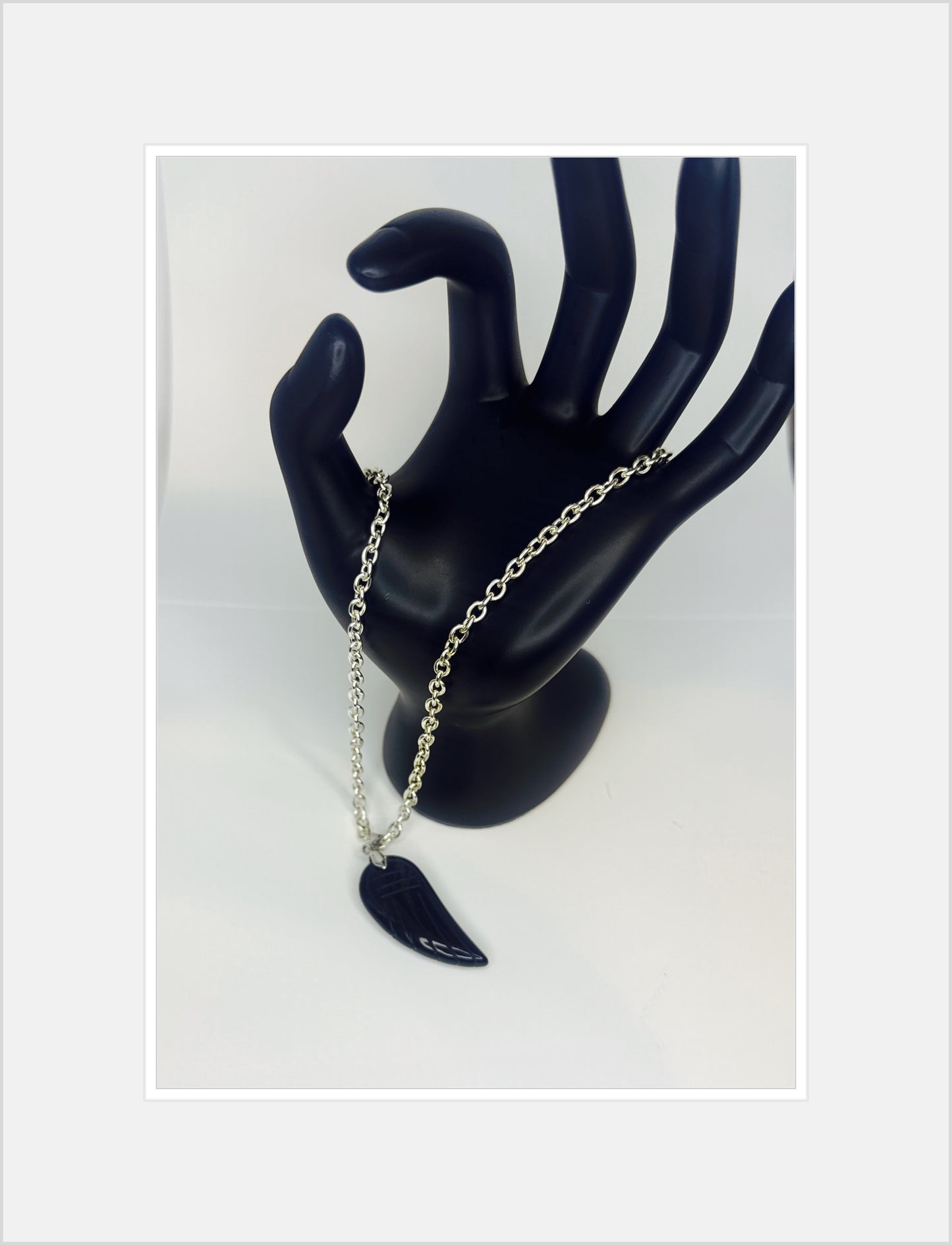 ✨Black Obsidian Power-Pendant Necklace✨