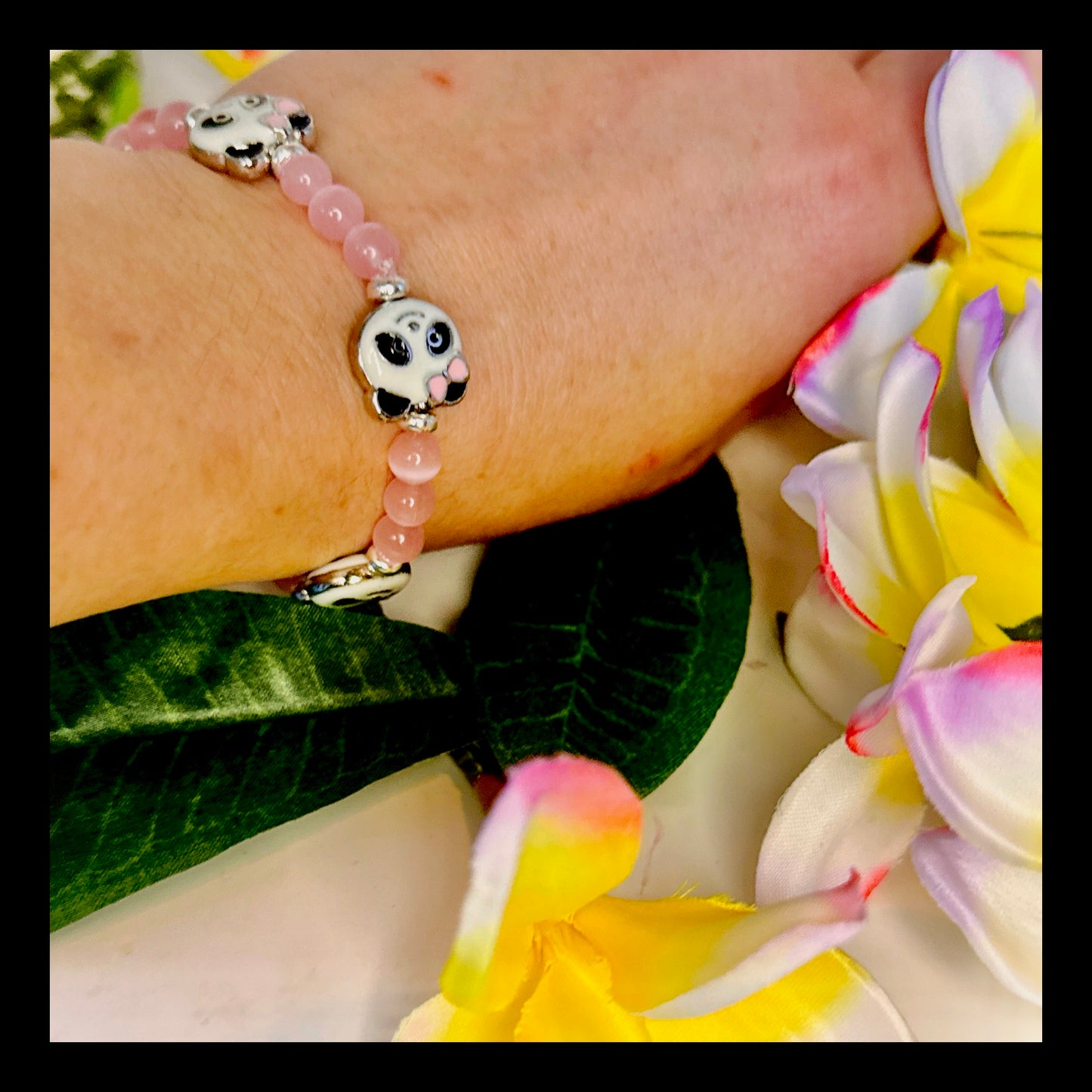 ✨Pink Panda Party Bracelet✨