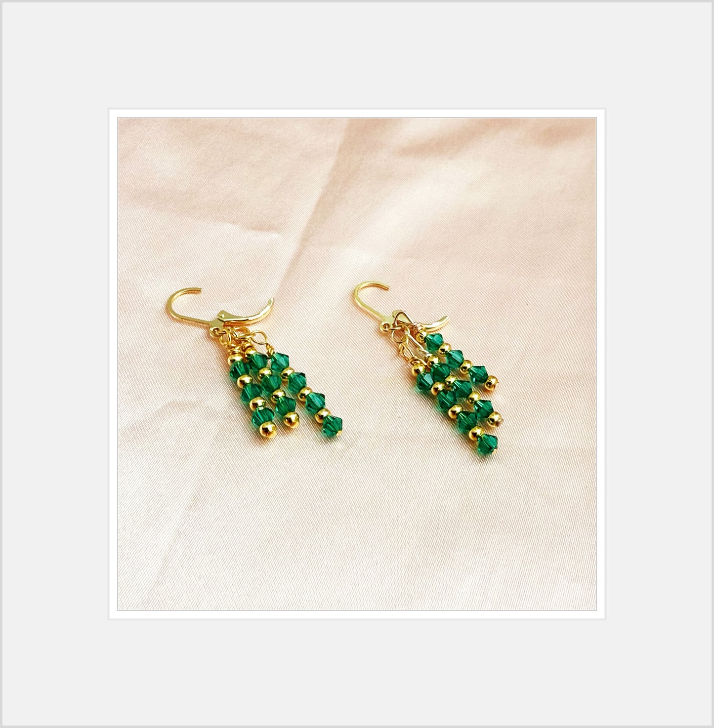 ✨ Elegant Emerald Wave Set✨
