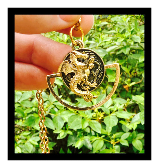 The Gilded Dragon Necklace