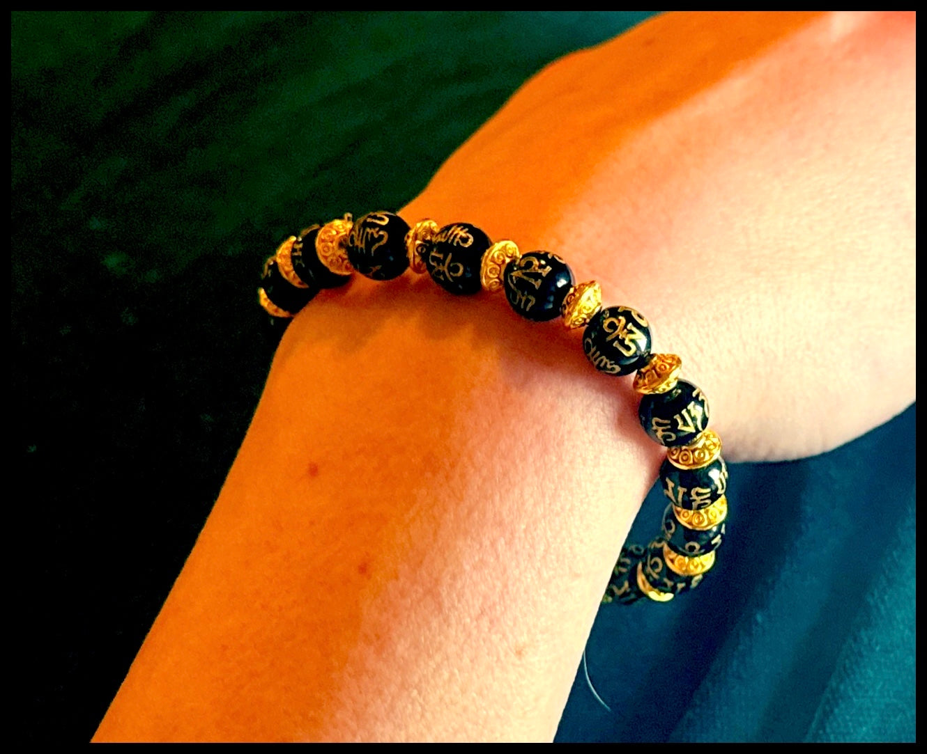 ✨Mysterious Tibetan Etched Bracelet✨