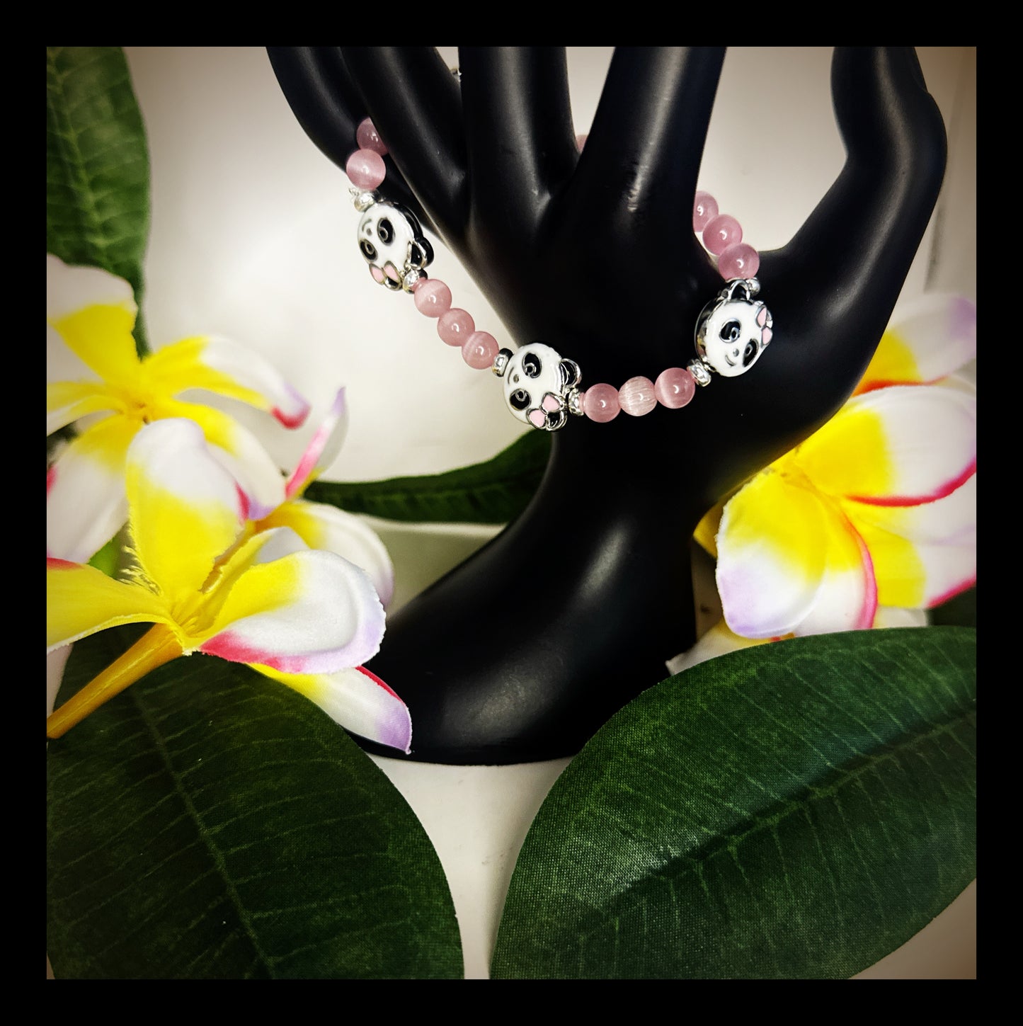✨Pink Panda Party Bracelet✨