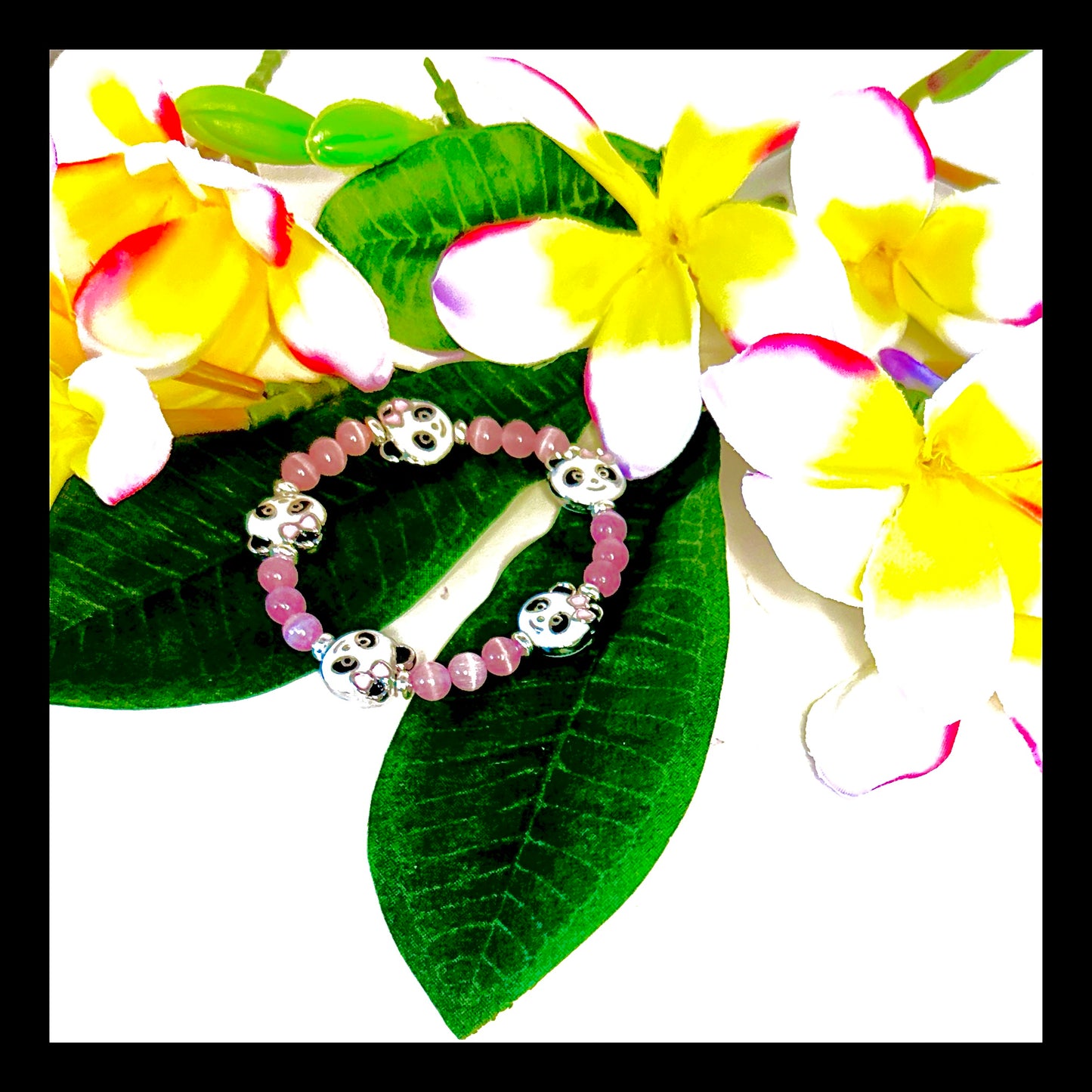 ✨Pink Panda Party Bracelet✨