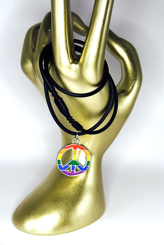 United in Peace Rainbow Necklace