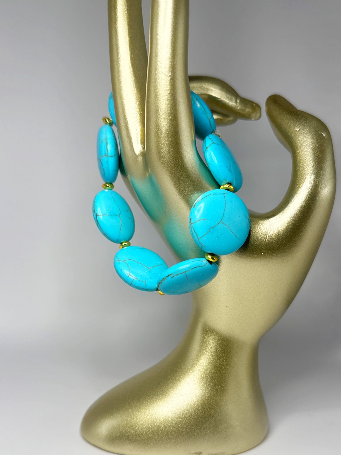 **Trendsetter Turquoise Bracelet**